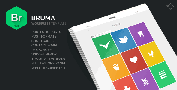 ThemeForest Bruma Blog & Portfolio Template 7241614 ThemeForest Bruma Blog & Portfolio Template 7241614