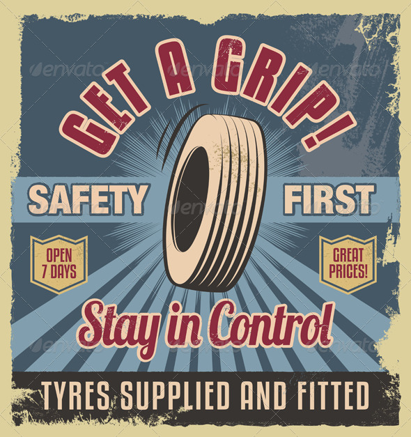 GraphicRiver Vintage Sign Advertising Poster 7298445 GraphicRiver Vintage Sign Advertising Poster 7298445