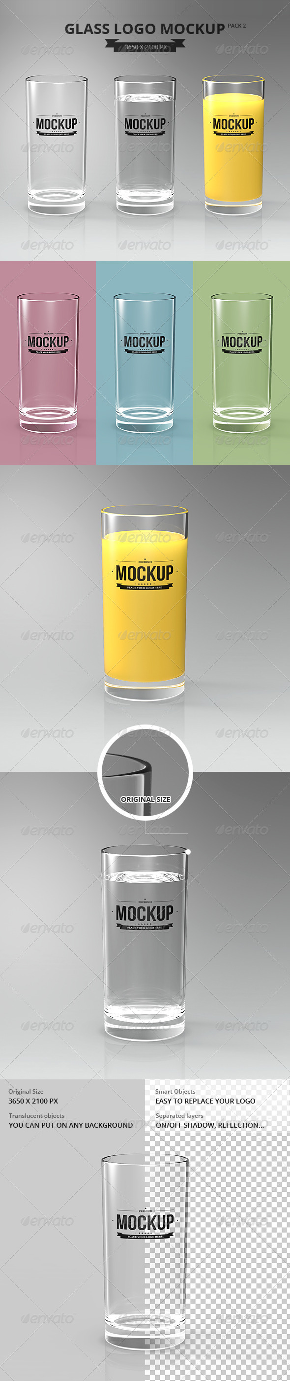 GraphicRiver Glasses Logo Mockup Pack 2 7301861 GraphicRiver Glasses Logo Mockup Pack 2 7301861