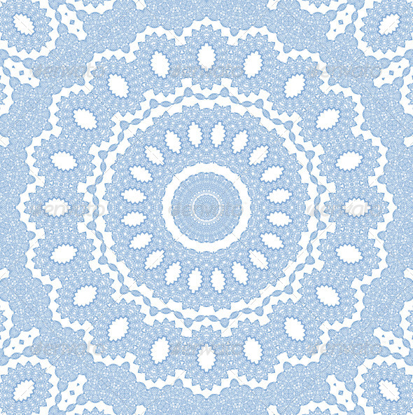 Abstract blue pattern on white (Misc) Photo Download