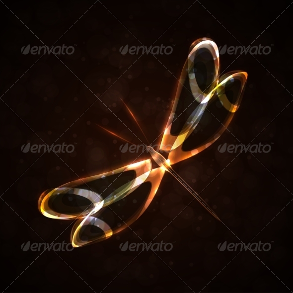 GraphicRiver Shiny Abstract Dragonfly 7303200 GraphicRiver Shiny Abstract Dragonfly 7303200