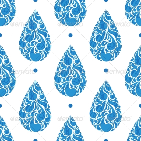 GraphicRiver Seamless Background with Waterdrops 7303227 GraphicRiver Seamless Background with Waterdrops 7303227