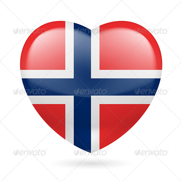 Heart icon of Norway (Miscellaneous)