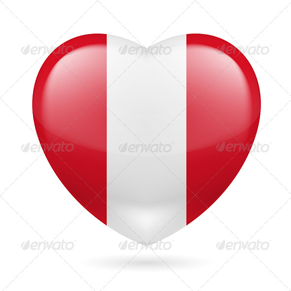 Heart icon of Peru (Miscellaneous)