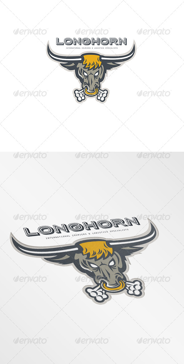 GraphicRiver Longhorn Couriers and Logistics Specialist Logo 7305720 GraphicRiver Longhorn Couriers and Logistics Specialist Logo 7305720