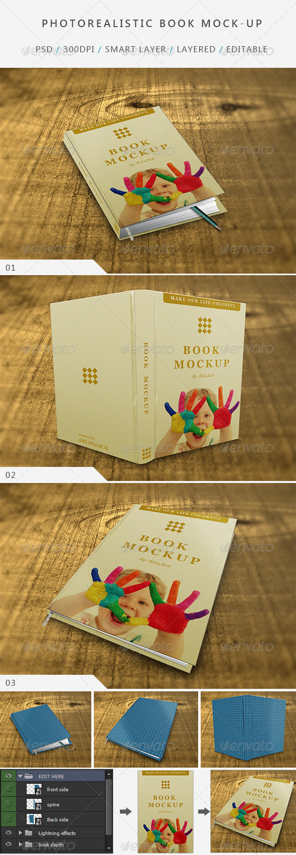 GraphicRiver Photo realistic Book Mock-up V 01 6884009 GraphicRiver Photo realistic Book Mock-up V 01 6884009