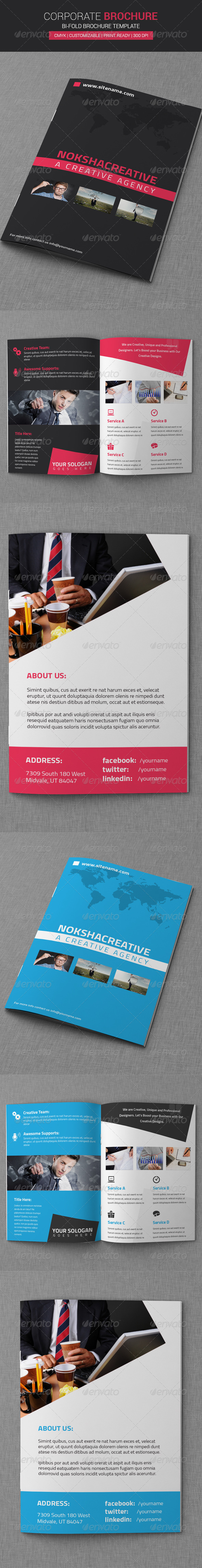 GraphicRiver Corporate Bi-Fold Brochure 7308290 GraphicRiver Corporate Bi-Fold Brochure 7308290