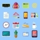 Business Flat Icons Set