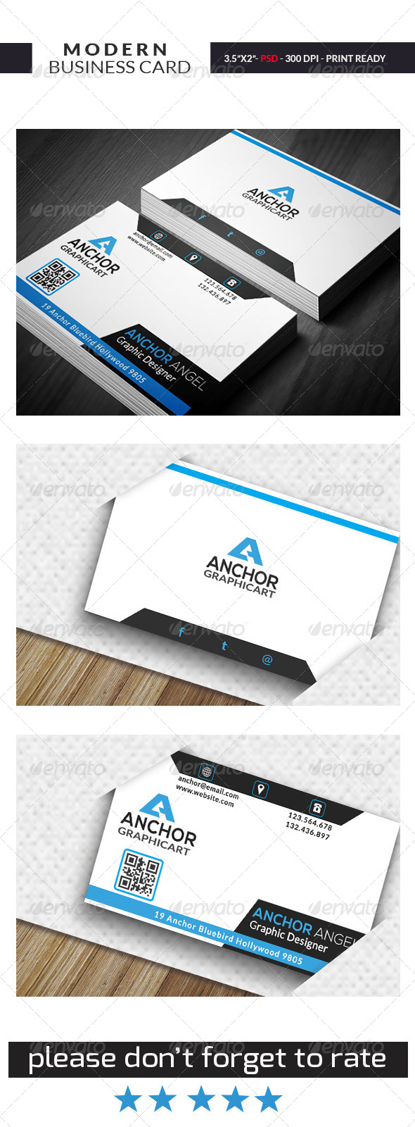GraphicRiver Modern Business Card 07 7308750 GraphicRiver Modern Business Card 07 7308750