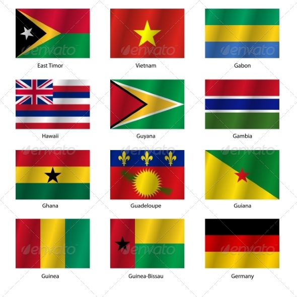 GraphicRiver Set Flags of World Sovereign States Vector Illustration 7310648 GraphicRiver Set Flags of World Sovereign States Vector Illustration 7310648
