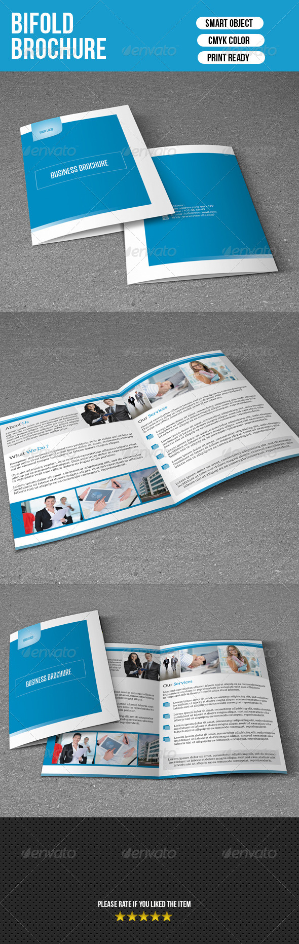 GraphicRiver Bifold Brochure-Business 7310753 GraphicRiver Bifold Brochure-Business 7310753
