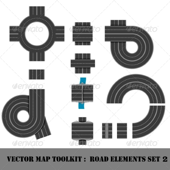 GraphicRiver Map Toolkit Top View Position 7311637 GraphicRiver Map Toolkit Top View Position 7311637