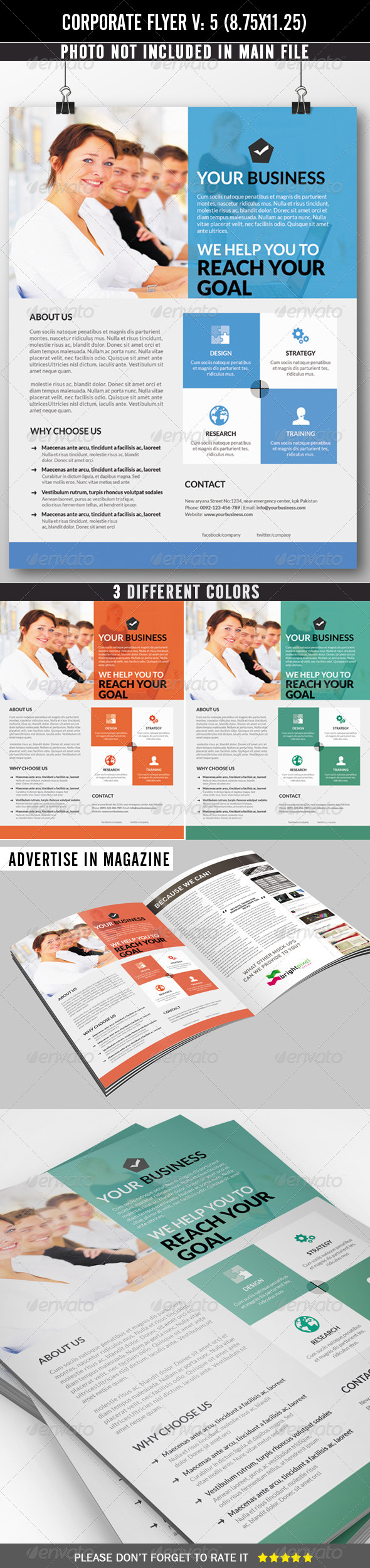 GraphicRiver Corporate Flyer 7301388 GraphicRiver Corporate Flyer 7301388