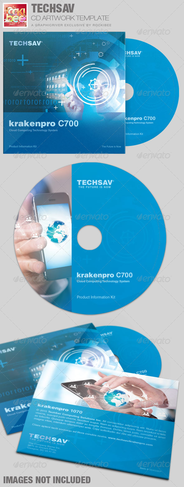GraphicRiver Techsav Corporate CD Artwork Template 7312967 GraphicRiver Techsav Corporate CD Artwork Template 7312967
