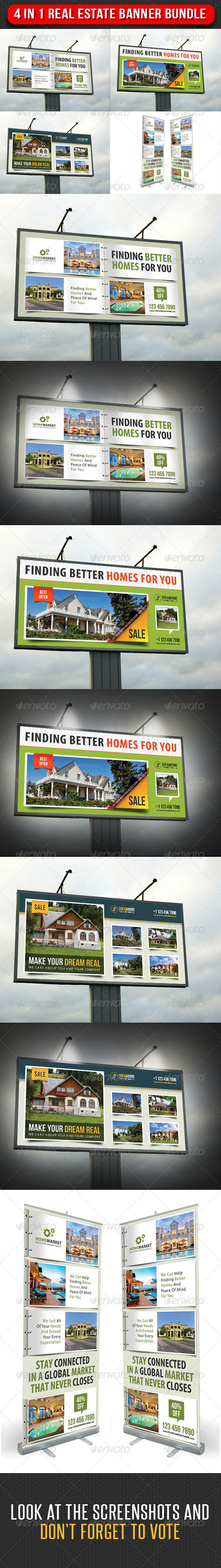 GraphicRiver 4 in 1 Real Estate Banner Bundle 03 7313024 GraphicRiver 4 in 1 Real Estate Banner Bundle 03 7313024