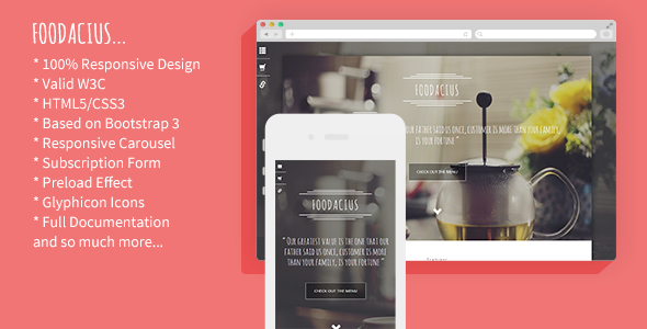 ThemeForest Foodacius Retail Food Responsive Landing Page 7113843 ThemeForest Foodacius Retail Food Responsive Landing Page 7113843