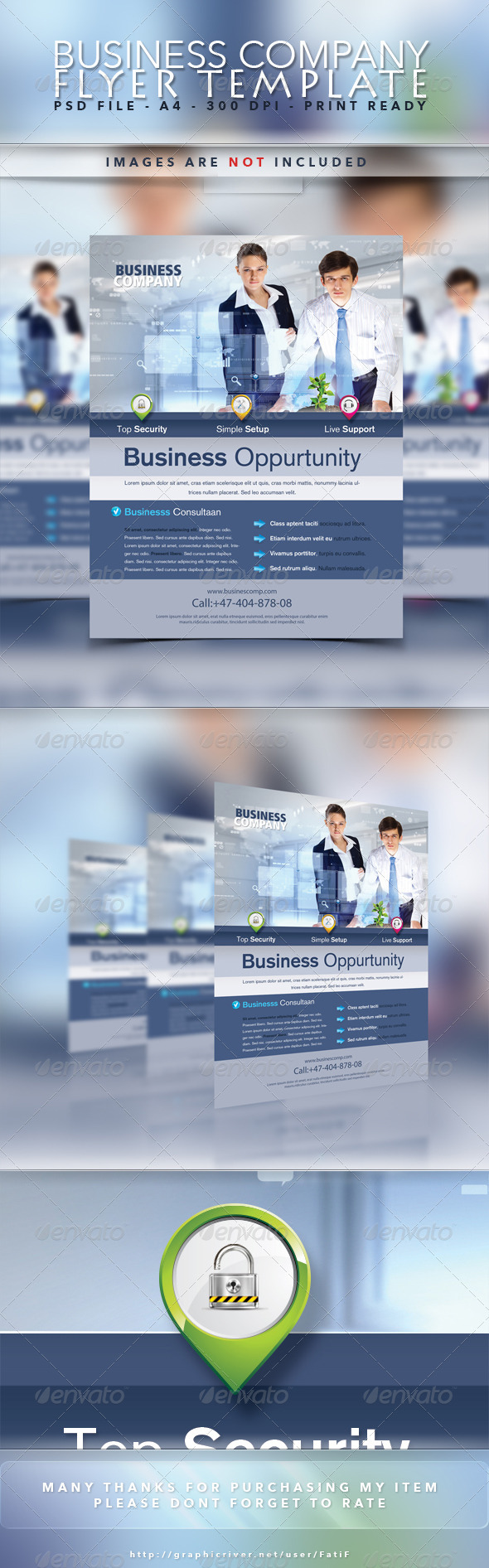 GraphicRiver Business Company Flyer Template 7302747 GraphicRiver Business Company Flyer Template 7302747