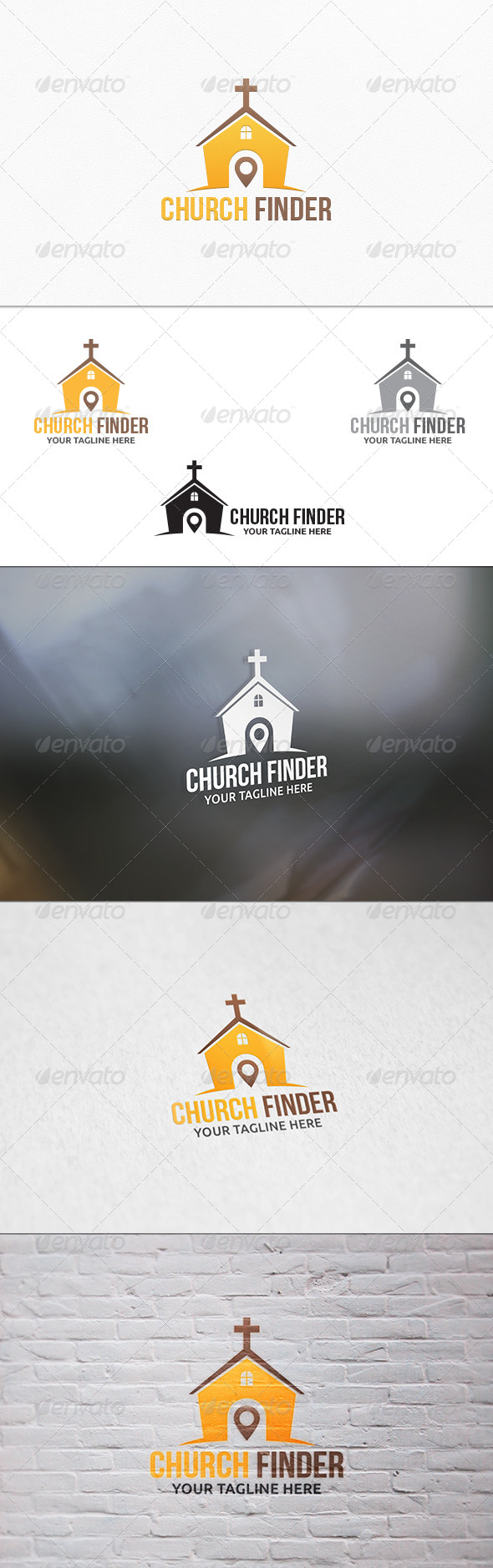 GraphicRiver Church Finder V2 Logo Template 7315009 GraphicRiver Church Finder V2 Logo Template 7315009