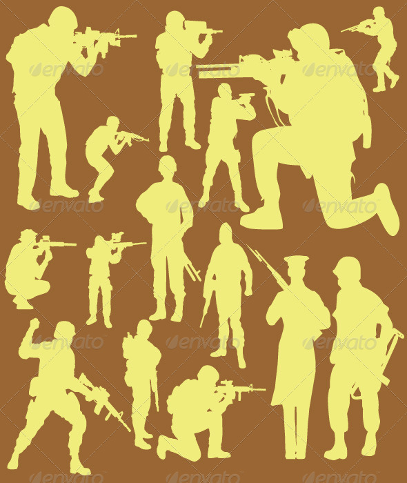 GraphicRiver Military Vector Digital Clipart 1 7317453 GraphicRiver Military Vector Digital Clipart 1 7317453