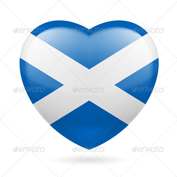 GraphicRiver Heart Icon of Scotland 7321961 GraphicRiver Heart Icon of Scotland 7321961