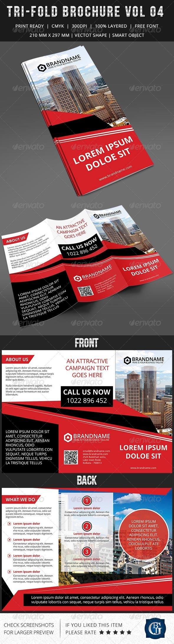 GraphicRiver Corporate Multipurpose Trifold Brochure Vol 4 7323095 GraphicRiver Corporate Multipurpose Trifold Brochure Vol 4 7323095