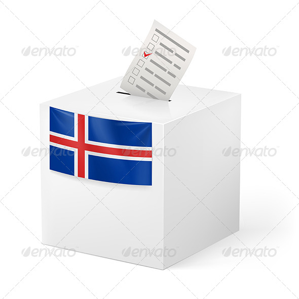 GraphicRiver Ballot Box with Voting Paper Iceland 7323382 GraphicRiver Ballot Box with Voting Paper Iceland 7323382