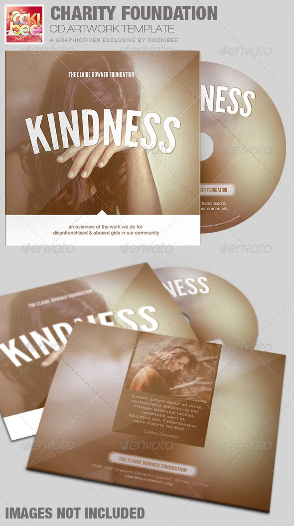 GraphicRiver Charity Foundation CD Artwork Template 7323764 GraphicRiver Charity Foundation CD Artwork Template 7323764
