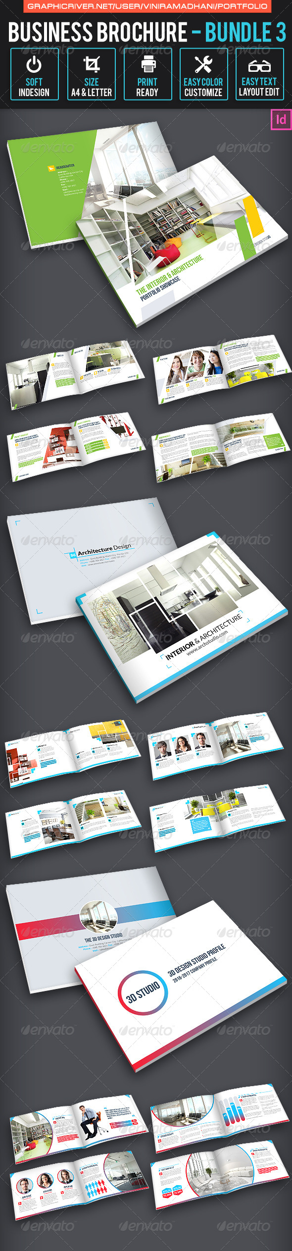 GraphicRiver Portfolio Brochure bundle 1 7325264 GraphicRiver Portfolio Brochure bundle 1 7325264