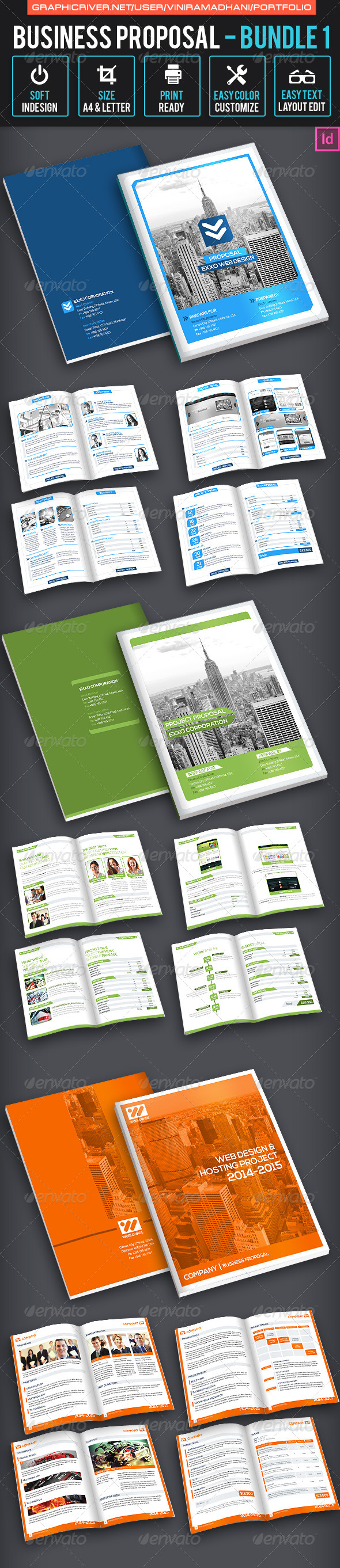 GraphicRiver Business Proposal Bundle 1 7325431 GraphicRiver Business Proposal Bundle 1 7325431