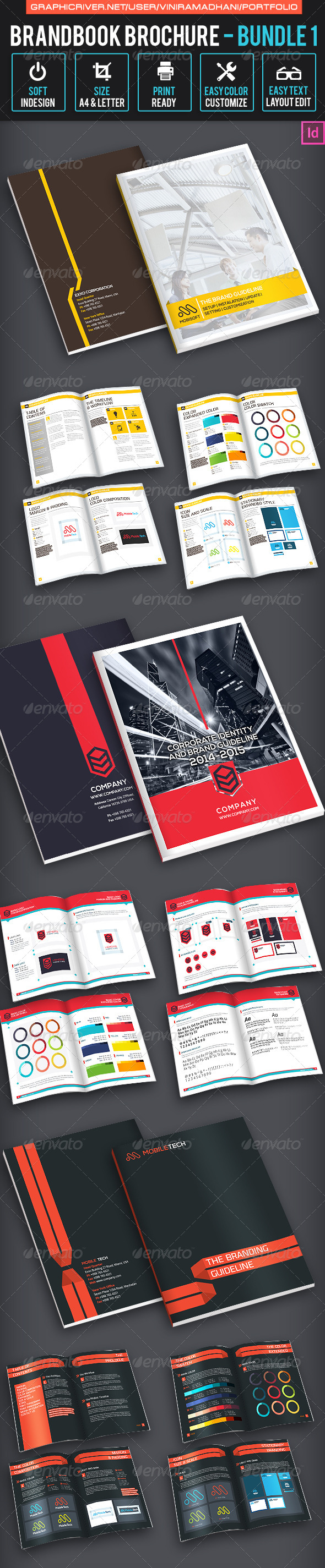 Brand Book Brochure Bundle 1 (Informational)