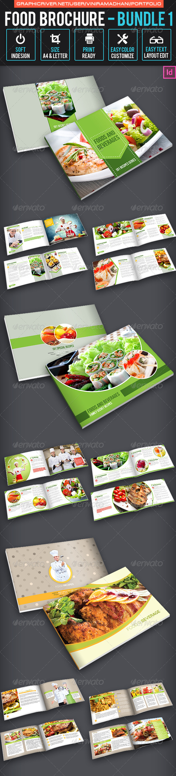 Food Brochure Bundle 1 (Catalogs)