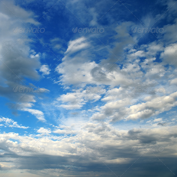 clouds in the blue sky (Misc) Photo Download