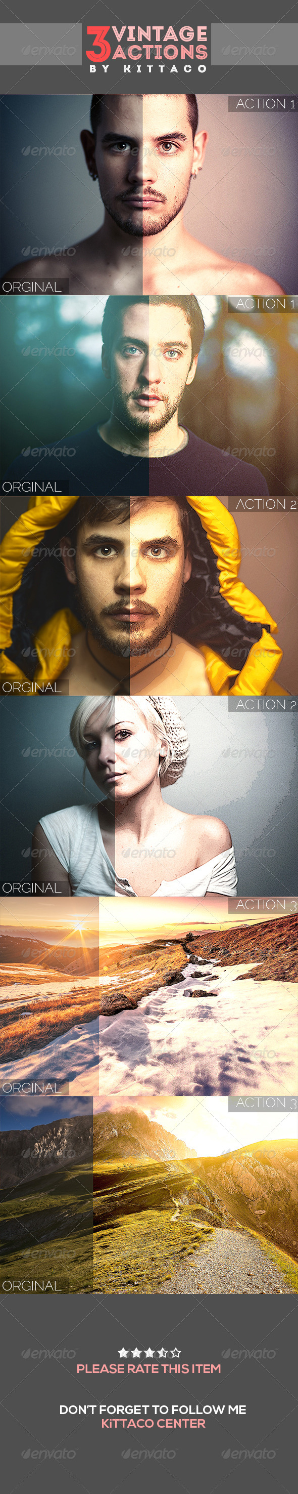 GraphicRiver 3 Vintage Action 7326869 GraphicRiver 3 Vintage Action 7326869