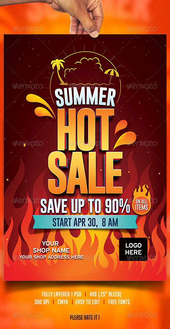 Summer Sale Flyer (Flyers)