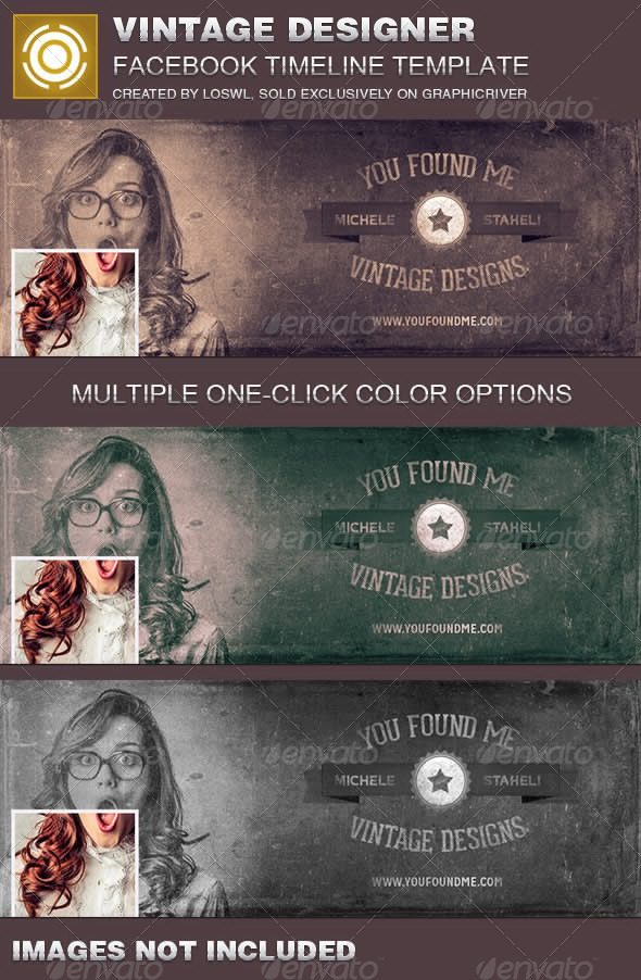 GraphicRiver Vintage Designer Facebook Timeline Cover Template 7327241 GraphicRiver Vintage Designer Facebook Timeline Cover Template 7327241