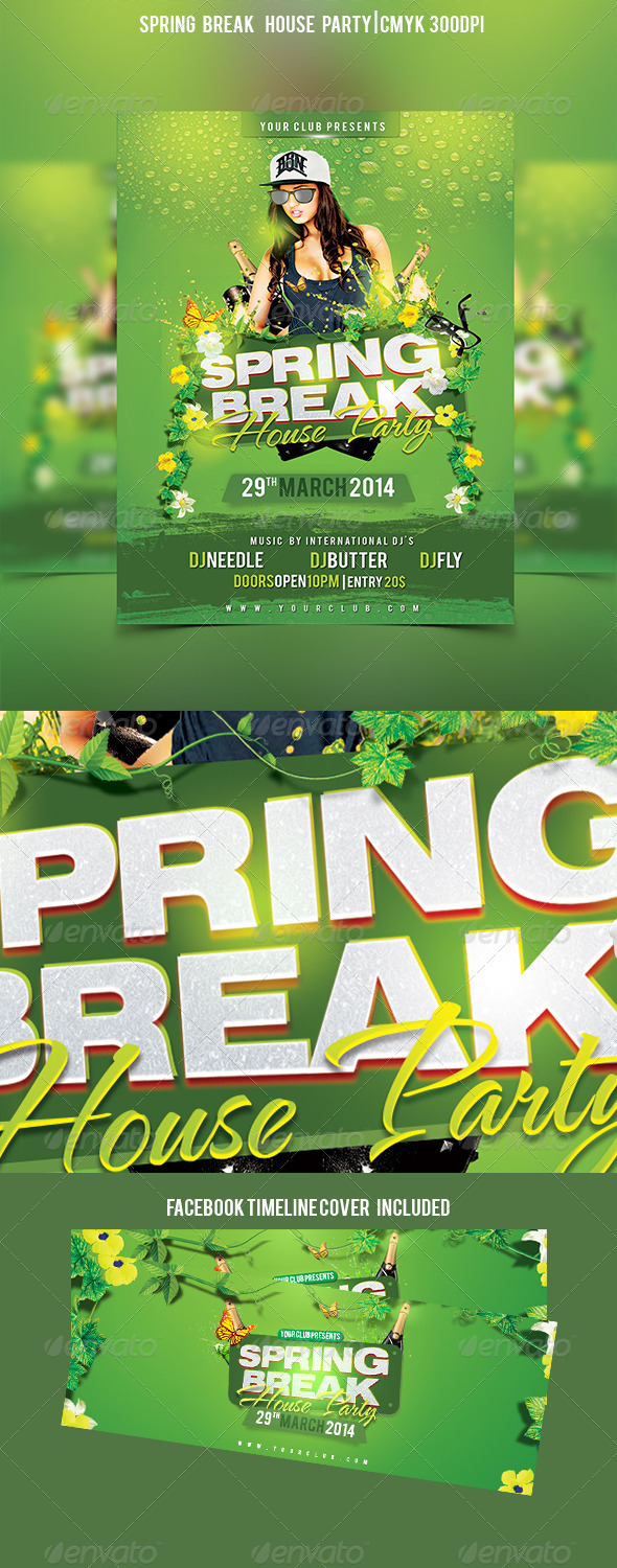 Spring Break House Party (Clubs & Parties)