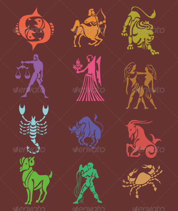 GraphicRiver Horoscope Digital Clipart 7328809 GraphicRiver Horoscope Digital Clipart 7328809
