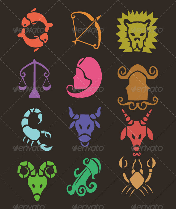 GraphicRiver Horoscope Digital Clipart 7328811 GraphicRiver Horoscope Digital Clipart 7328811