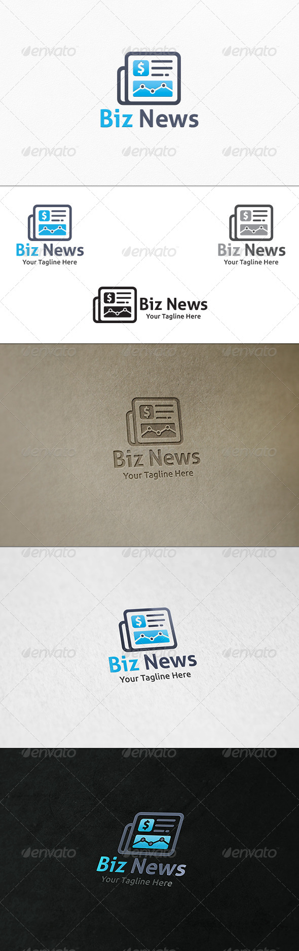 GraphicRiver Business News Logo Template 7332103 GraphicRiver Business News Logo Template 7332103