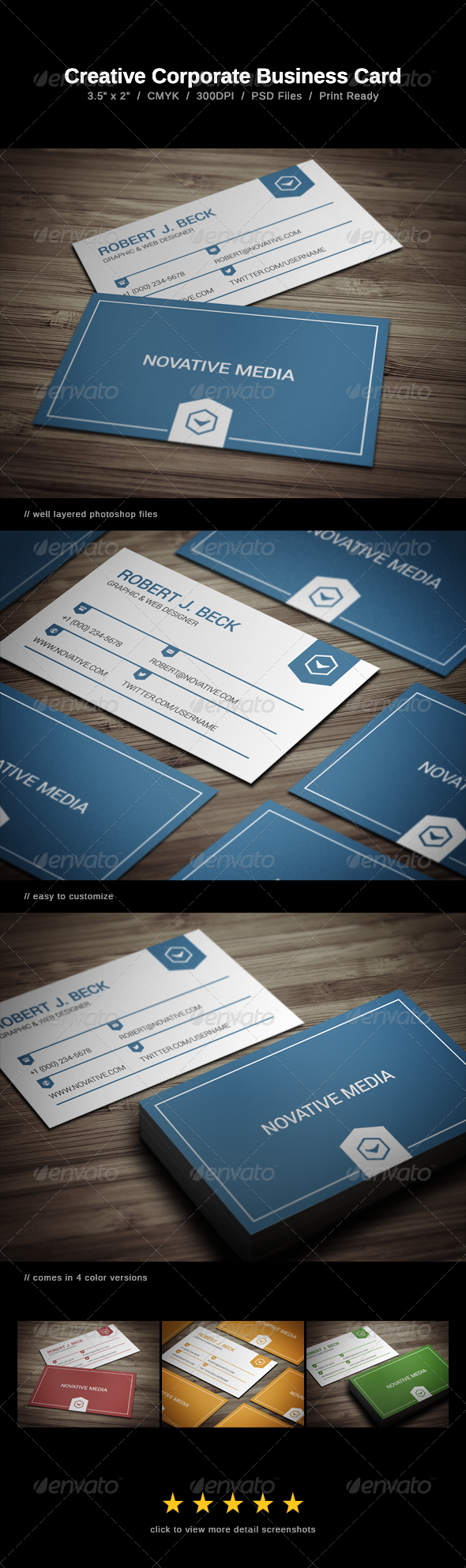 GraphicRiver Creative Corporate Business Card 7335303 GraphicRiver Creative Corporate Business Card 7335303