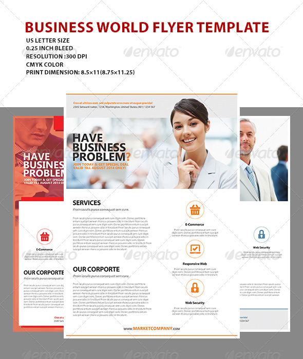 GraphicRiver Business Flyer Template 7335320 GraphicRiver Business Flyer Template 7335320