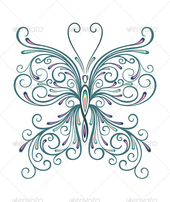 GraphicRiver Butterfly 7335338 GraphicRiver Butterfly 7335338