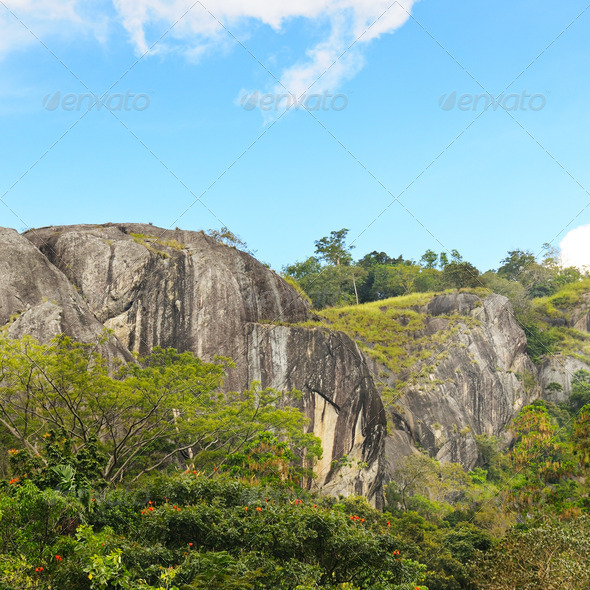 mountains and blue sky in Sri Lanka (Misc) Photo Download