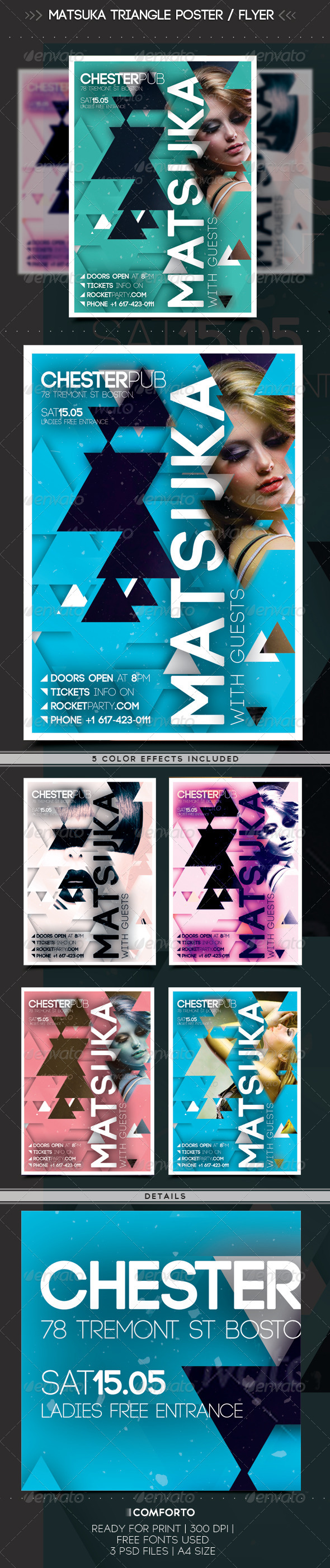 GraphicRiver Matsuka Triangle Poster Flyer 7336102 GraphicRiver Matsuka Triangle Poster Flyer 7336102
