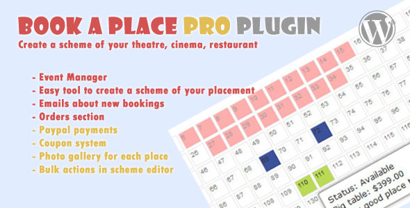 CodeCanyon Book a Place Pro Wordpress Plugin 7127218 CodeCanyon Book a Place Pro Wordpress Plugin 7127218