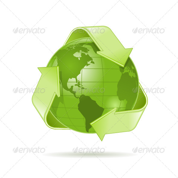 GraphicRiver Green Globe 7339117 GraphicRiver Green Globe 7339117