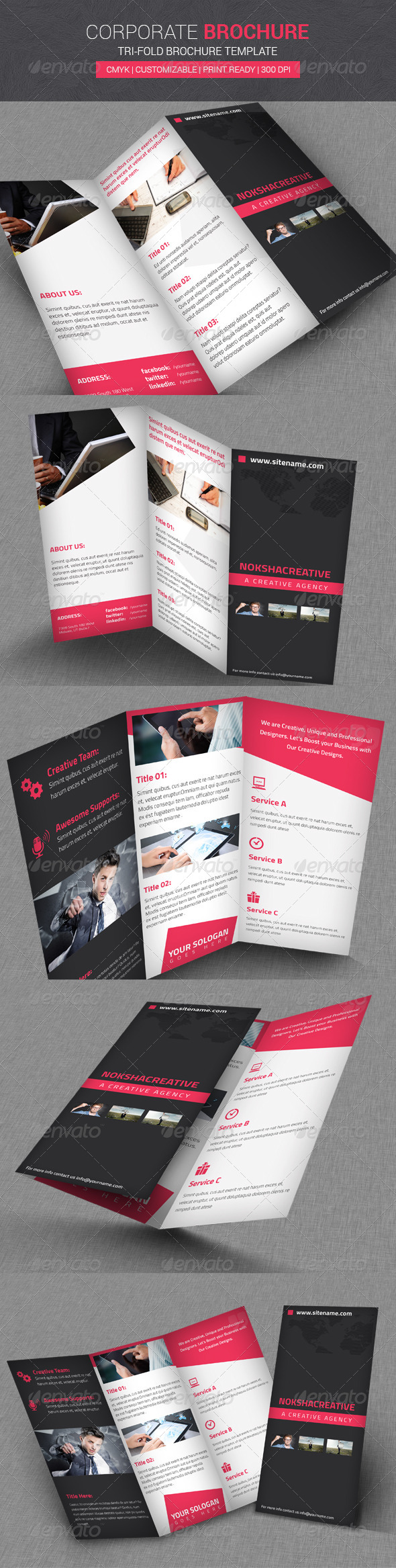 Corporate Tri Fold Brochure (Corporate)