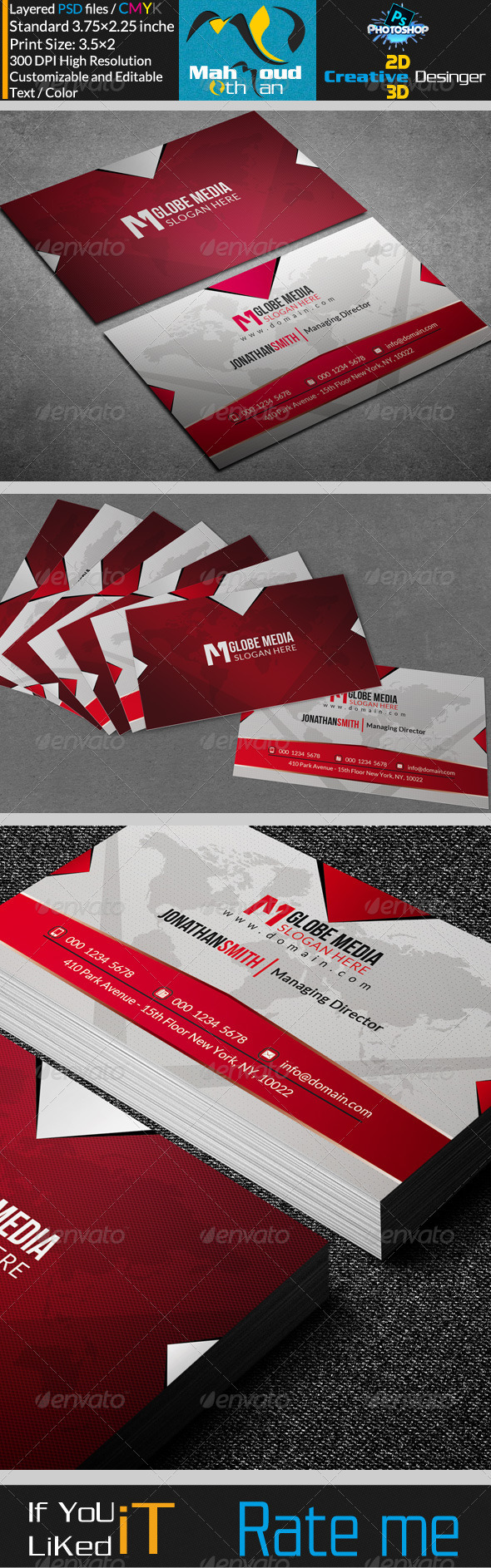 Corportae Business Card V04 (Corporate)