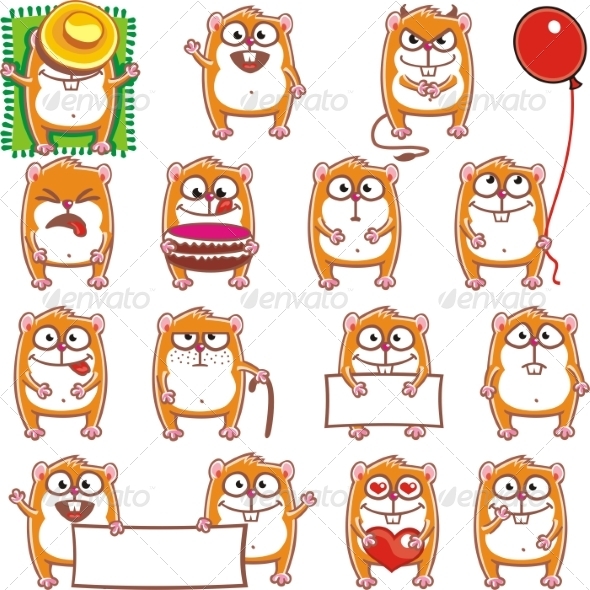 GraphicRiver 15 Smiley Hamsters 7340386 GraphicRiver 15 Smiley Hamsters 7340386