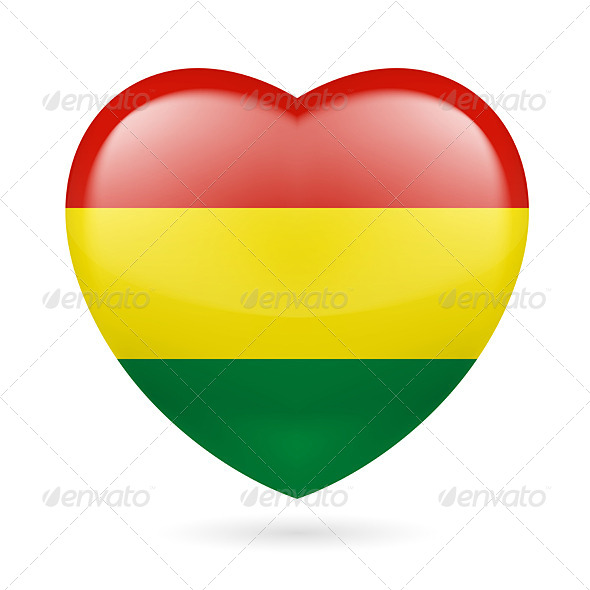 GraphicRiver Heart Icon of Bolivia 7340495 GraphicRiver Heart Icon of Bolivia 7340495